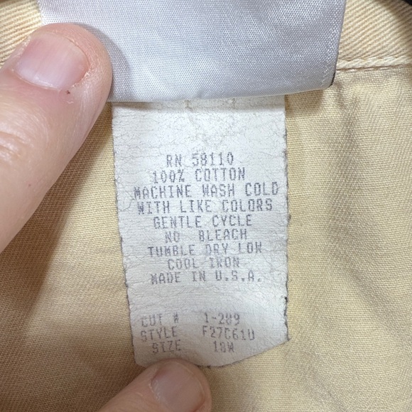 Studio Ease Yellow Short Sleeve Dress W/ Jacket Vintage Pockets Size 18W - Picture 5 of 13